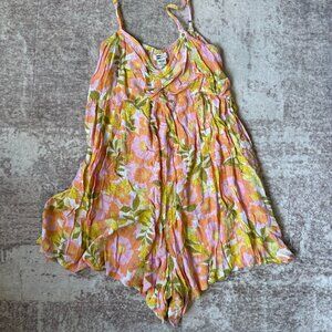 Billabong Floral Romper